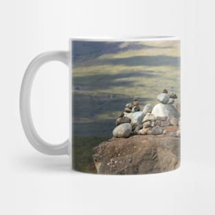 manmade rock piles Mug